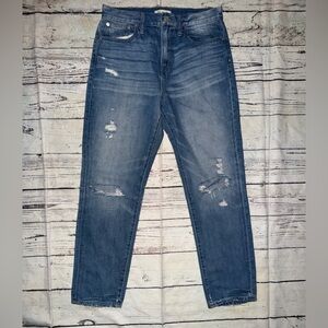 Madewell Distressed Blue Jeans